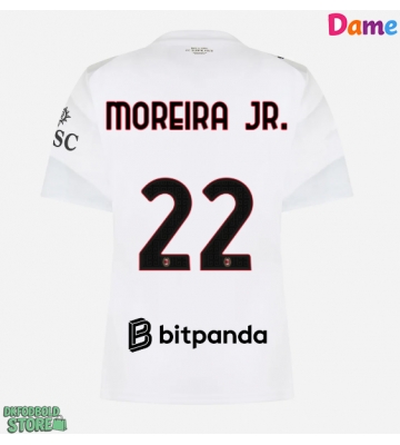 AC Milan Diego Moreira #22 Replika Udebanetrøje Dame 2026-27 Kortærmet